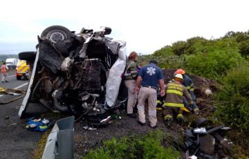 Choque en autopista Tepatitlán Zapotlanejo deja 3 muertos y 11 heridos