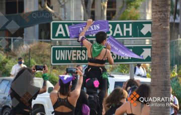 Marchan Mujeres En Quintana Roo Para Exigir Un Alto A Feminicidios