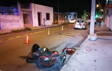 Grave Motociclista Tras Estrellarse Contra Auto Estacionado Noticias