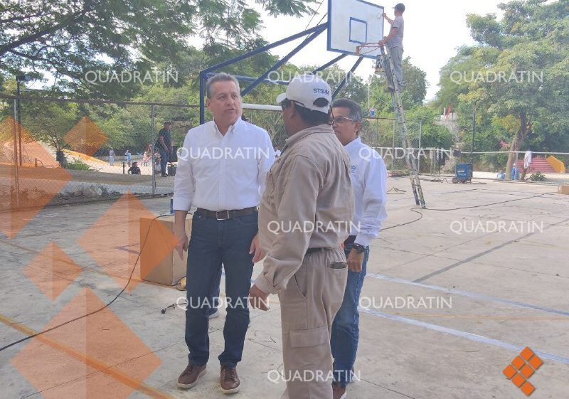 Supervisa Alejandro Ruz Trabajos De Mantenimiento En Parque Hundido