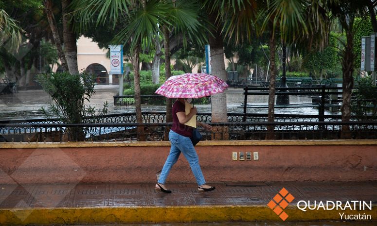 Baja presión en Golfo de México dejará lluvias fuertes en Yucatán