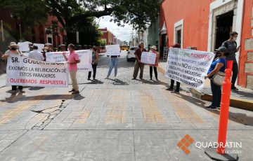 Vecinos del centro de Mérida bloquean calle por reubicación de ...