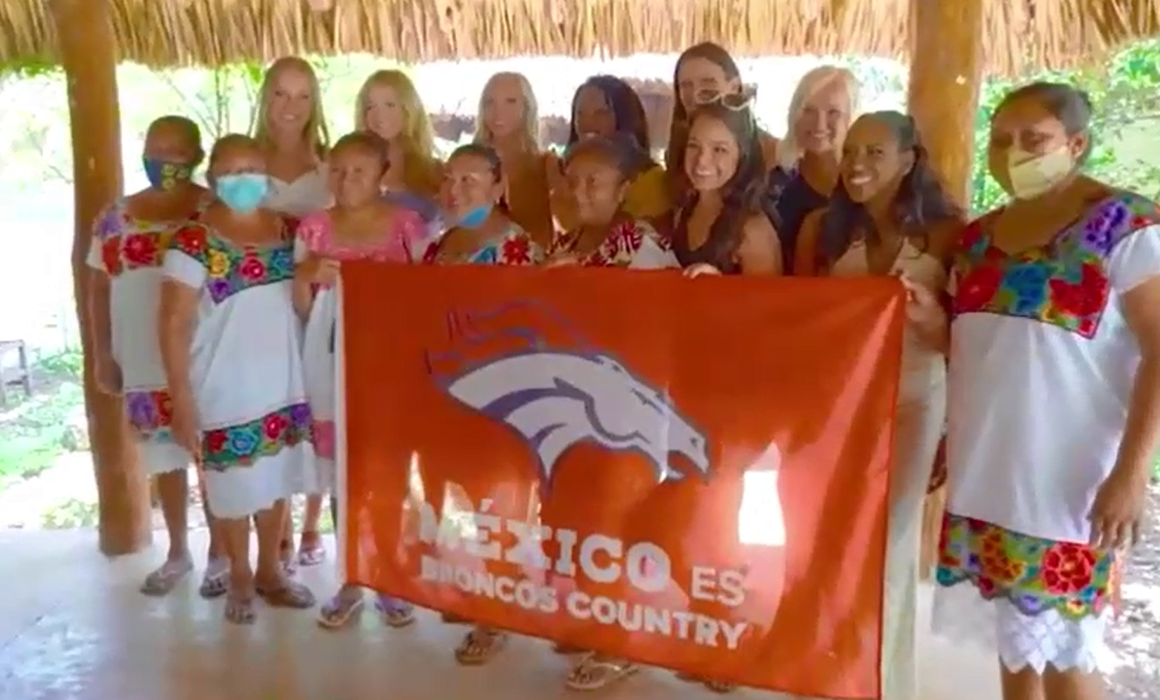 Porristas de la NFL conviven con las Amazonas de Yaxunah - Noticias de  Yucatán