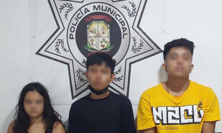 Tres personas detenidas por fiesta clandestina en Kanasín