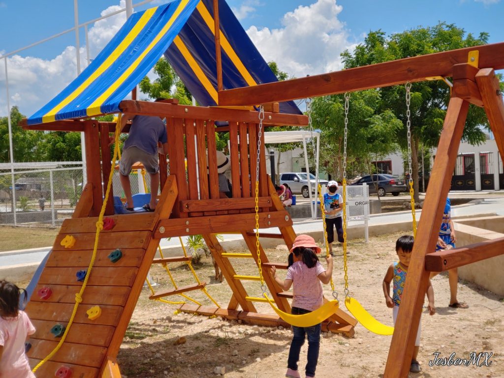 Remodela Infonavit el parque San Isidro II, en Valladolid - Noticias de  Yucatán