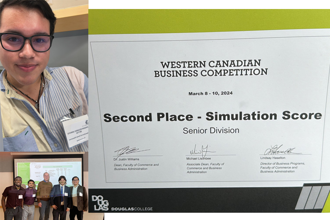 A Yucatecan student stands out in a business competition in Canada