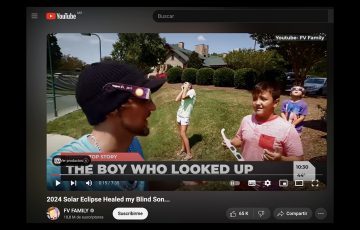 Es falso, video del niño ciego por eclipse - Noticias de Yucatán