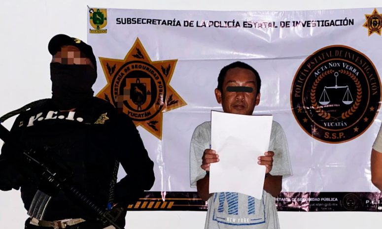 Detenido por homicidio en Mérida