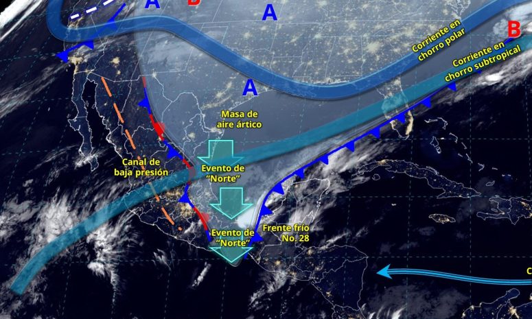 Prevén lluvias fuertes este jueves en Yucatán