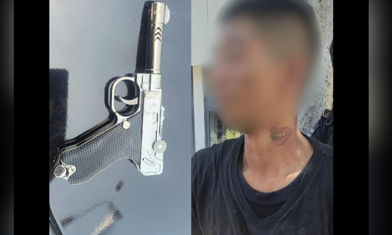 Detienen a sujeto acusado de amenazar con pistola falsa en Cordemex