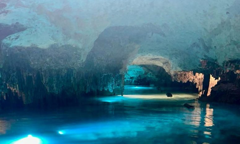 Quedan atrapados 50 turistas en río subterráneo en Playa del Carmen
