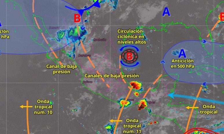 Prevén lluvias y posibles tormentas este sábado en Yucatán