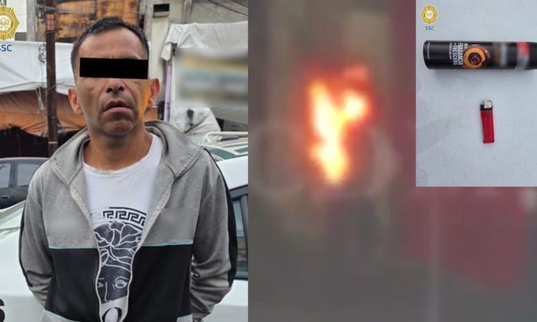 Detienen a hombre que presuntamente quemó a otro por discusión