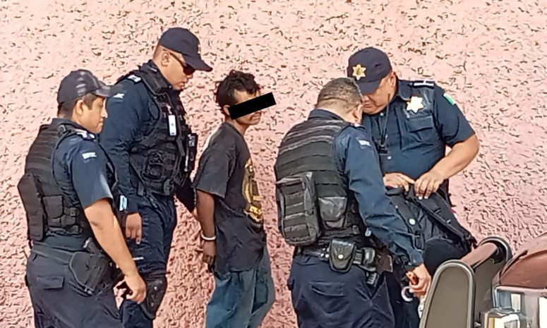 Detenido por parecer un riesgo para los ciudadanos