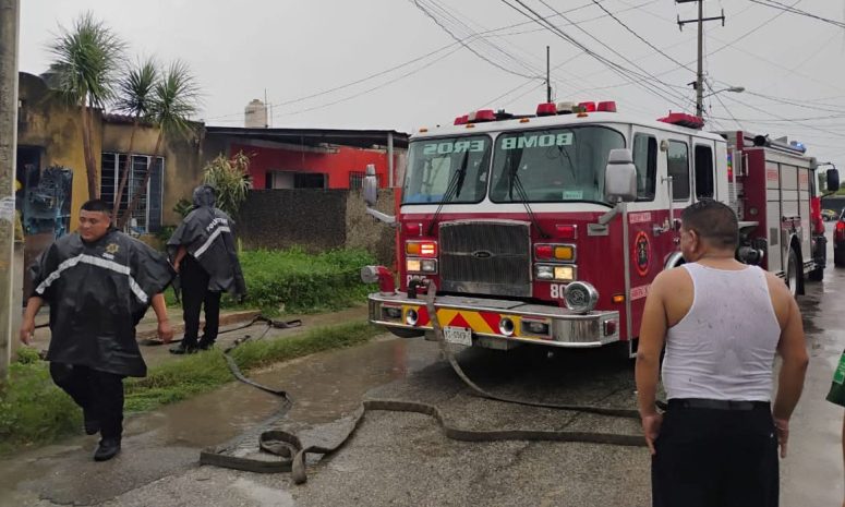 Controlan conato de incendio en Mérida