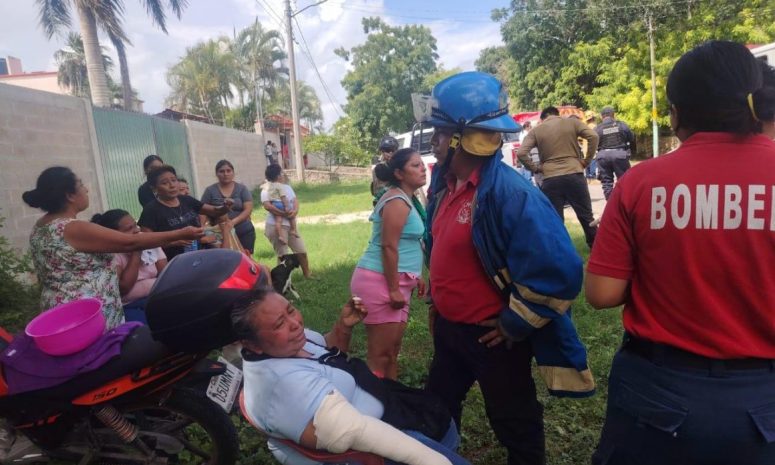 Explosión en tortillería deja 3 mujeres lesionadas en Quintana Roo