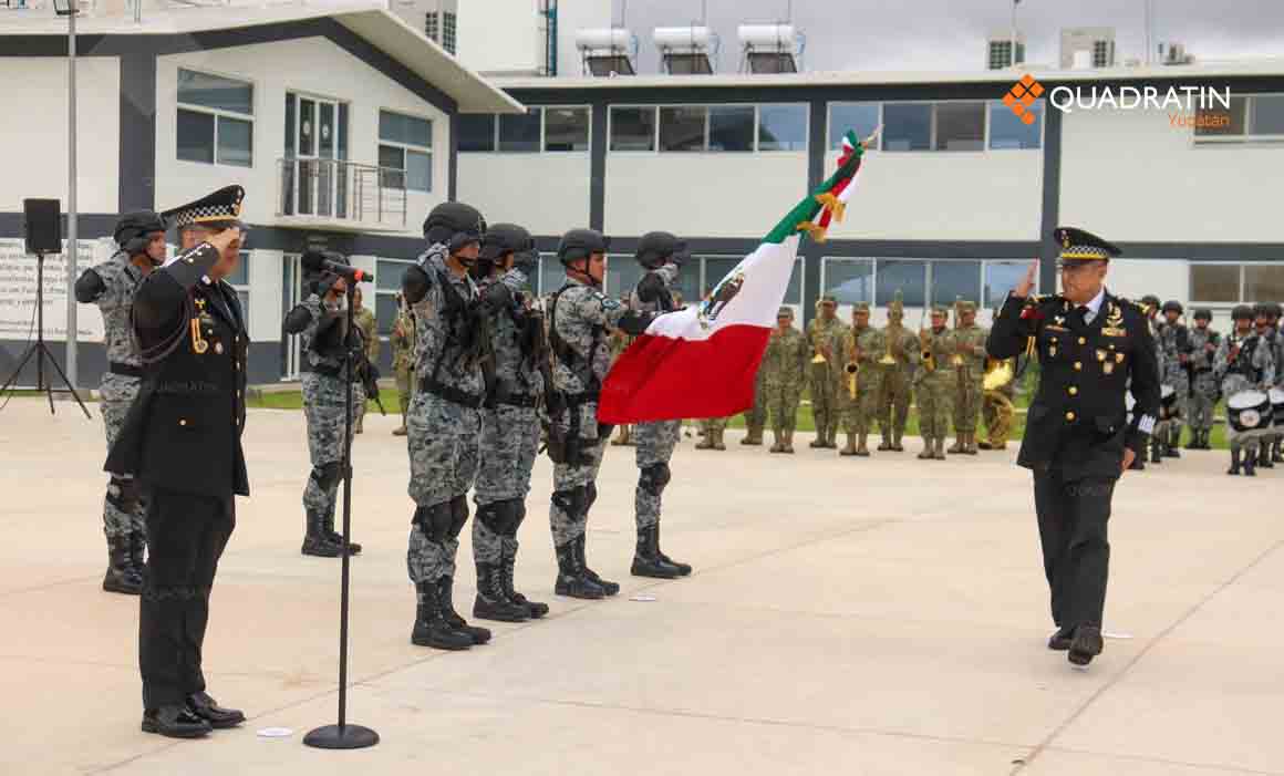 Realizan cambio de mando en la Guardia Nacional - Noticias de Yucatán