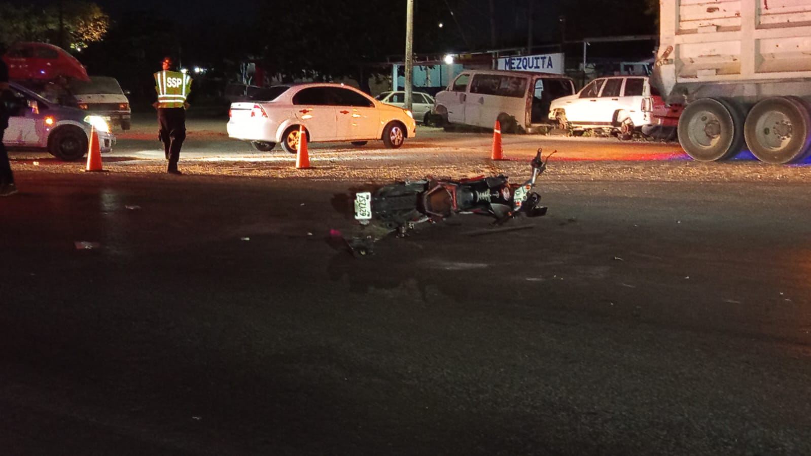 Dos lesionados en brutal choque de motocicletas en Kanasín - Noticias ...