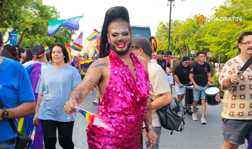 Miles participan en la Marcha de la Diversidad Sexual 2026 en Mérida ...