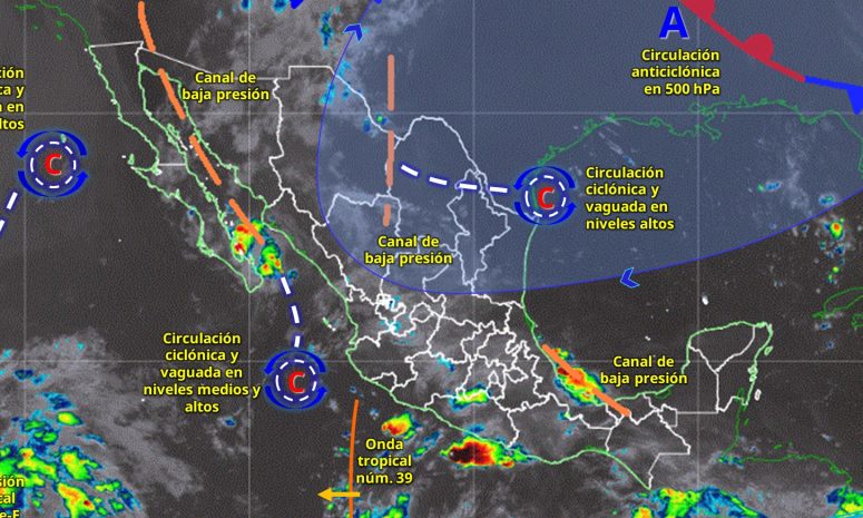 Prevén tormentas vespertinas en municipios del oriente de Yucatán
