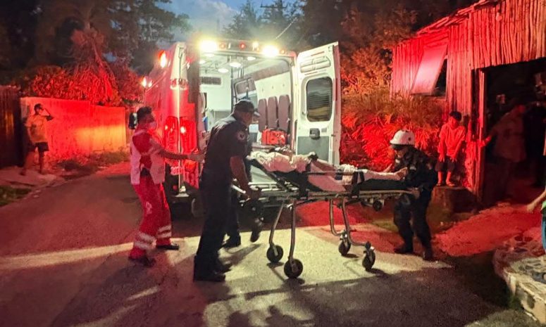 Trasladan a hombre por presunta intoxicación