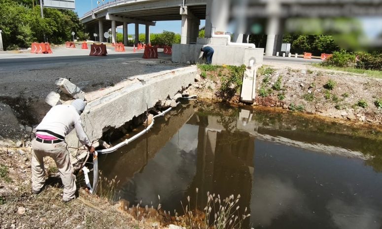 Incidente por filtración de hidrocarburo moviliza a Marina y PEMEX en Ciénega de Progreso