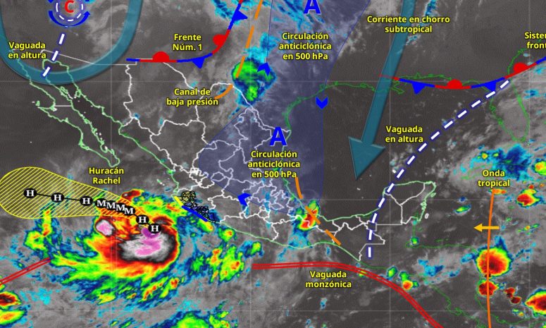Seguirá la lluvia por la tarde este miércoles en Yucatán
