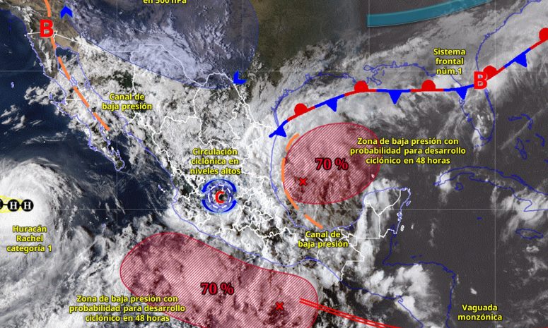 Tormentas y calor marcarán la jornada de este martes en Yucatán