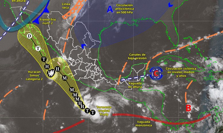 Persistirá el calor, pero aumentará el potencial de lluvias en Yucatán