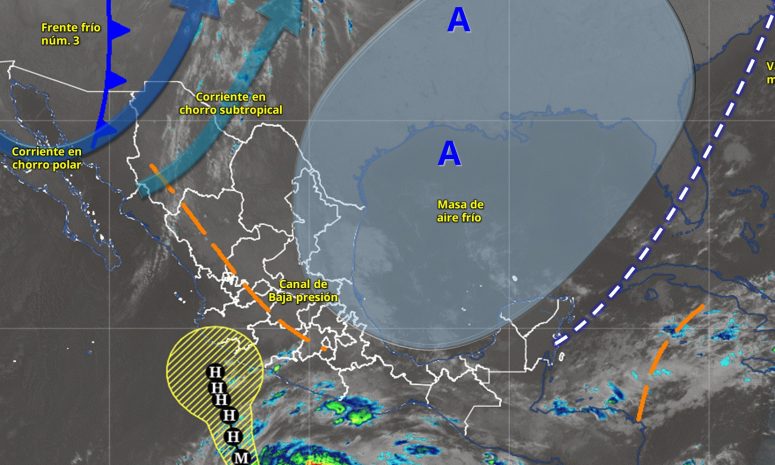 Pronostican chubascos y ambiente cálido en Yucatán este viernes
