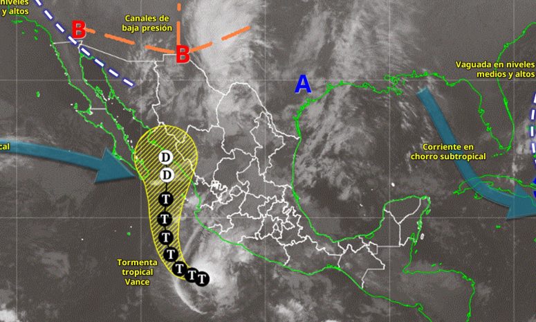 Ingreso de humedad favorecerá lluvias y ambiente fresco en Yucatán