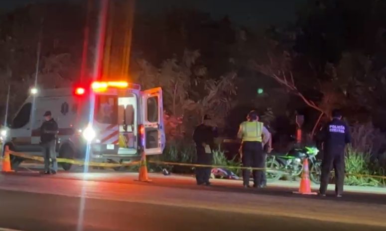 Mujer fallece tras accidente de motocicleta en la vía Mérida-Tetiz