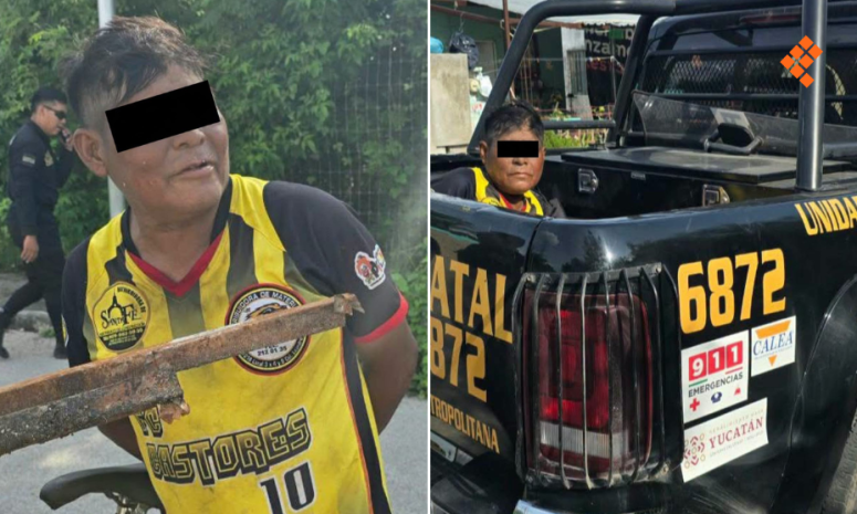 Detienen a presunto ladrón en Santa Cruz Palomeque
