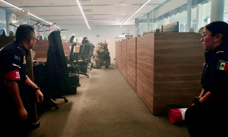 Realiza SSP simulacro en el C5i y mantiene operación del 9-1-1
