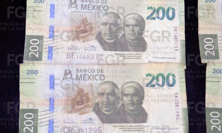 Vinculan a proceso a detenido con billetes falsos en el Centro de Mérida
