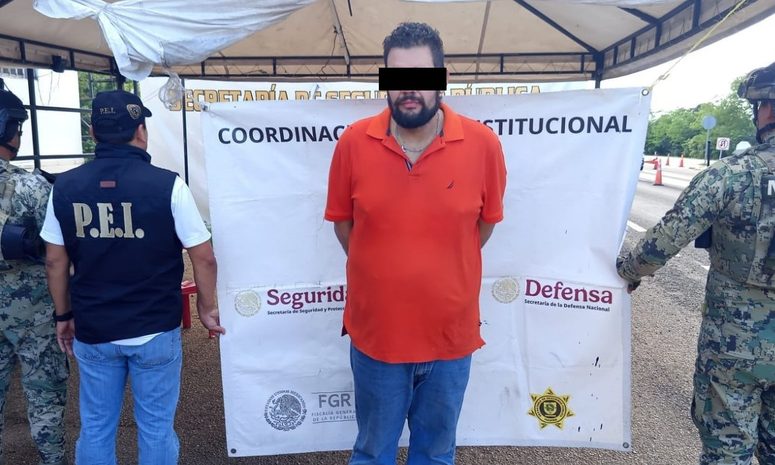 Detienen a una persona por presunta posesión de drogas en Maxcanú
